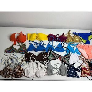 Set of 16 Bikini Tops/ 4 Bikini Bottom See Description